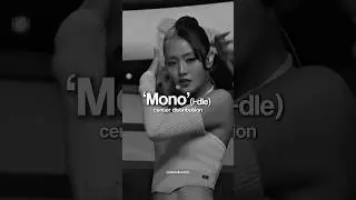 &lsquo;Mono&rsquo; i-dle Center Distribution #kpop #idle #mono #monoidle #shuhua #yuqi #soyeon #minnie #miyeon