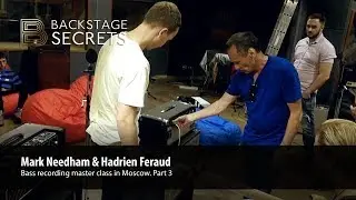Mark Needham's bass recording master class in Moscow (Part 3)