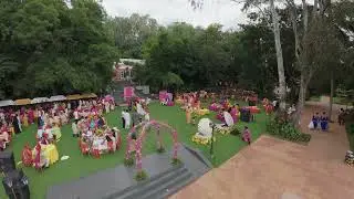 Enchanting Weddings in Nature: Discover Our Colorful Luxury Wedding Venue! #auraweddings
