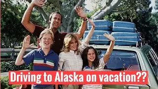 Motorcycle ride to Matanuska Glacier and questions answered about driving to Alaska through Canada