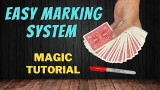 Magic Card Trick Tutorial - Easy Marking System - How To Easily Find Four Aces