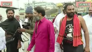 Choreographer Baba Master SHOCKS Tirumala! బాబా మాస్టర్ సందడి #tirumala #babamaster #trending #viral