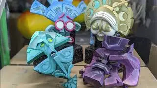 Crash Bandicoot 4 - building the Quantum Masks