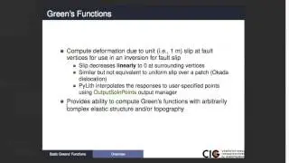 PyLith Tutorial - Green's Functions: Overview