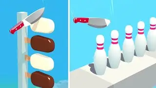 Slice It All Gameplay! Satisfying and Relaxing ASMR Slicing Video