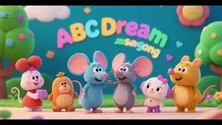 🐭🌙🔤 ABC-Traumlied mit Maus und Freunden | Sanftes Lern- & Schlaflied f&uuml;r Kinder