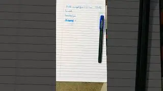 Pentel energel (BL417) 0.7mm nib. Best pen for notes #pentel #pen
