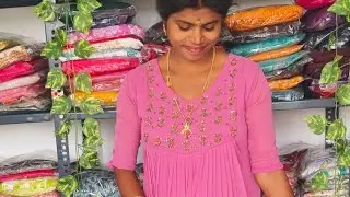 அடிபொழி❤️Premium handwork aariwork kurtis❤️Handwork aari work kurtis❤️trending viral handwork