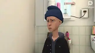 Classic Caillou says nonsense & says old 2025 brain rot memes while the toilet is on fire No edit