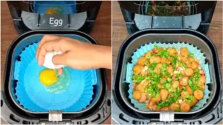 Must-Try Viral AIR FRYER Recipe | Easy Quick Snacks + Instant Food Recipes | Omelette Maggi | Arzina