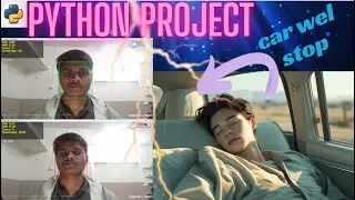 Driver eye Detection | Python full Project with Help of ai | python project | code with bhagwat