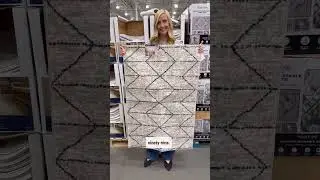 We are loving these accent rugs at Costco for only $19.99! They are super high quality and we love