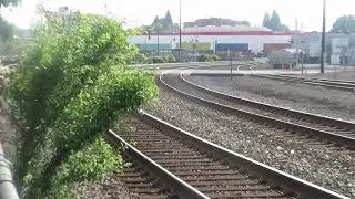 BNSF Double Stack about to get onto the Fallbridge Sub; Vancouver Washington; Independence Day 2022