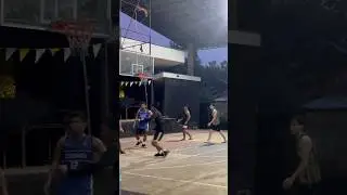 Watching Basketbal match in the Philippines #basketball #philippines
