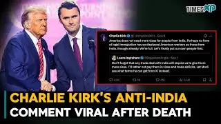 Charlie Kirk&rsquo;s Anti India-Comment VIRAL After His Death