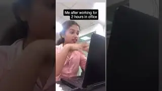 Office Stress After Just 2 Hours of Work!