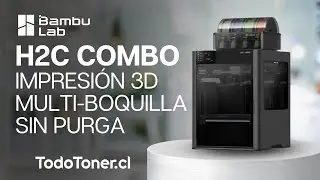 BAMBU LAB | H2C COMBO. Impresi&oacute;n Multi-Boquilla sin Purga
