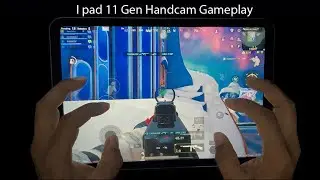 iPad 11th Generation BGMI Test 🔥 6 Finger Handcam Gameplay