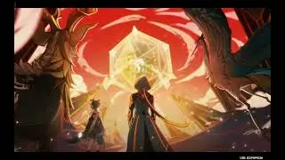 Genshin impact [3.4] Кат-Сцена с Гуй Джун, Мадам Мин и Хранителем Облаков / Праздник морских фонарей