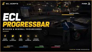 FREE ECL PROGRESSBAR SCRIPT FIVEM [ESX / QBCORE / STANDALONE]