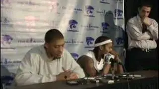 Press Conference Michael Beasley Blake Young
