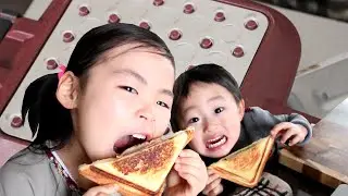ホットサンドを極め食すRino＆Yuuma