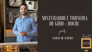 Misturador para banheiro de mesa Docol Giro