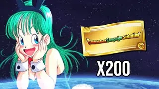 HOW LUCKY CAN YOU REALLY GET WITH 200 TRANSCENDENT CELEBRATION SUMMON TICKETS: DBZ DOKKAN BATTLE