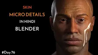 How To Create Highly Detailed Sculpt in Blender in Hindi #quixel