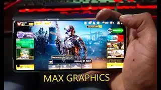 COD Mobile on ONEPLUS 8 l MAX GRAPHICS SETTINGS