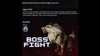 V Rising Alpha Wolf Boss Fight #vrising #vrisinggameplay #vrisinggame #survival