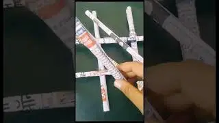 waste newspaper game /easy