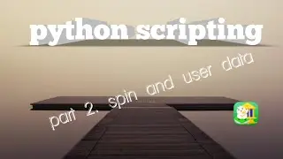 part2 - spin and user data