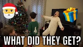 STOWED STUFF KIDS OPENING CHRISTMAS PRESENTS