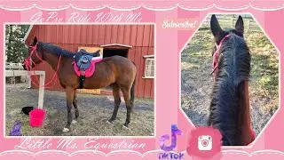 GoPro Ride With Me | Helmet Cam | Little Ms. Equestrian