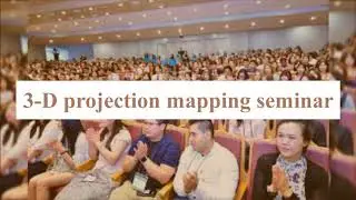 IIM-Ahmedabad webinar on machine learning and 3D projection mapping