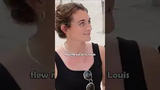 She was FLOWN OUT for a first date!?