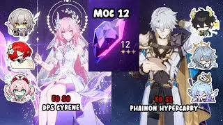 E0S0 Cyrene dps & E0S1 Phainon  | 3.6-3.7 MoC  | Honkai: star rail