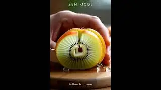 Glass Kiwi Cuts ASMR 🥝🟢 | Crystal Knife Sounds