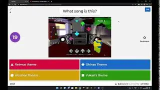 kahoot live stream