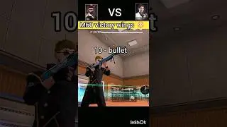 ff alok vs Skyler gun ability test 😱😍 #shorts #m60gun