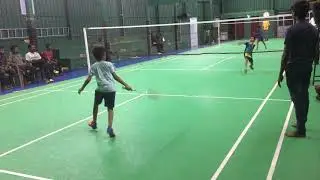 Trichy district match under 9 boys singles final