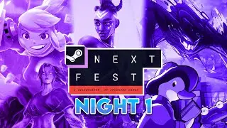 STEAM NEXT FEST INDIE POTLUCK | NIGHT 1 | feat. Pepper Grinder, Emberbane, Duck Detective and MORE!