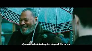 The king was punished with seven swords from the high table for giving John seven bullets#movie