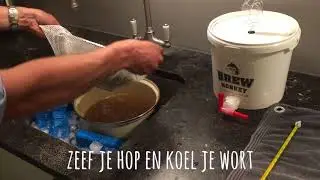 Zelf bier brouwen met Brew Monkey - stap 6 Koelen