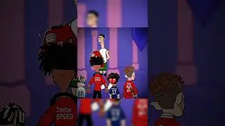 Garnacho and speed want ronaldo shirt🙋&zwj;♂️ #footballanimation #animation #footballedits #kartun