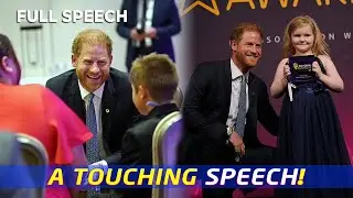 🎤 [Полная речь] Эмоциональная речь принца Гарри на церемонии награждения WellChild 💕