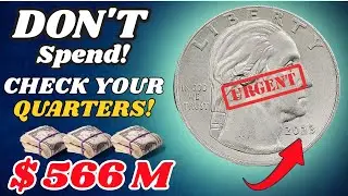 JACKPOT Quarters Worth MILLIONS - Check Your Change Right Now!