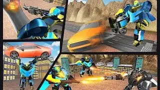 Super Robot vs Police Robots (By crushiz) Android Gameplay HD