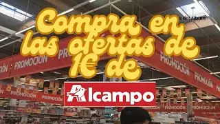 COMPRA EN LAS OFERTAS DE 1€ DE ALCAMPO 